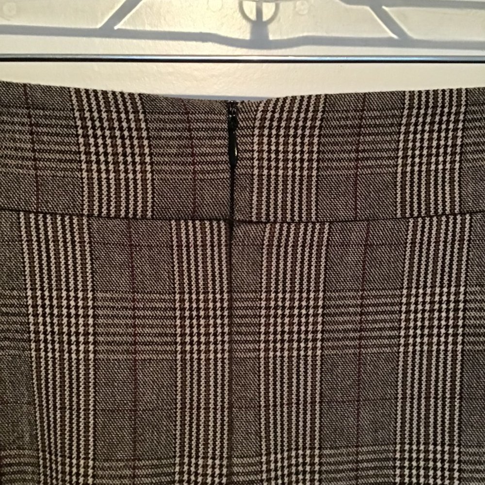 SOYA Concepts Brown Plaid Skirt - Picture 4 of 9